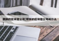 朝鲜的区块链公司[朝鲜的区块链公司叫什么]